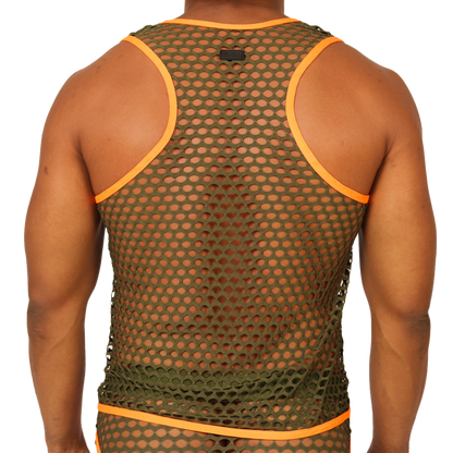 FRESH ORANGE TANK - Gigo Underwear New Collection
