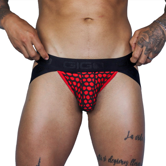 Fresh Red Jockstrap by Gigo Underwear