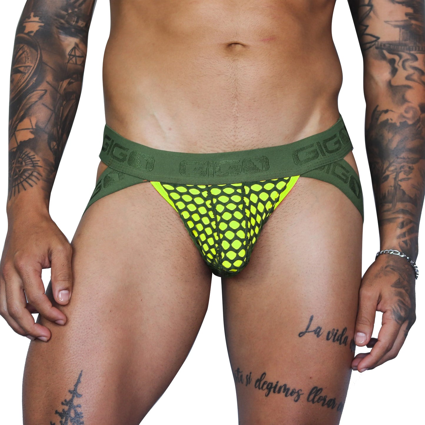 Fresh Yellow Jockstrap by Gigo Underwear