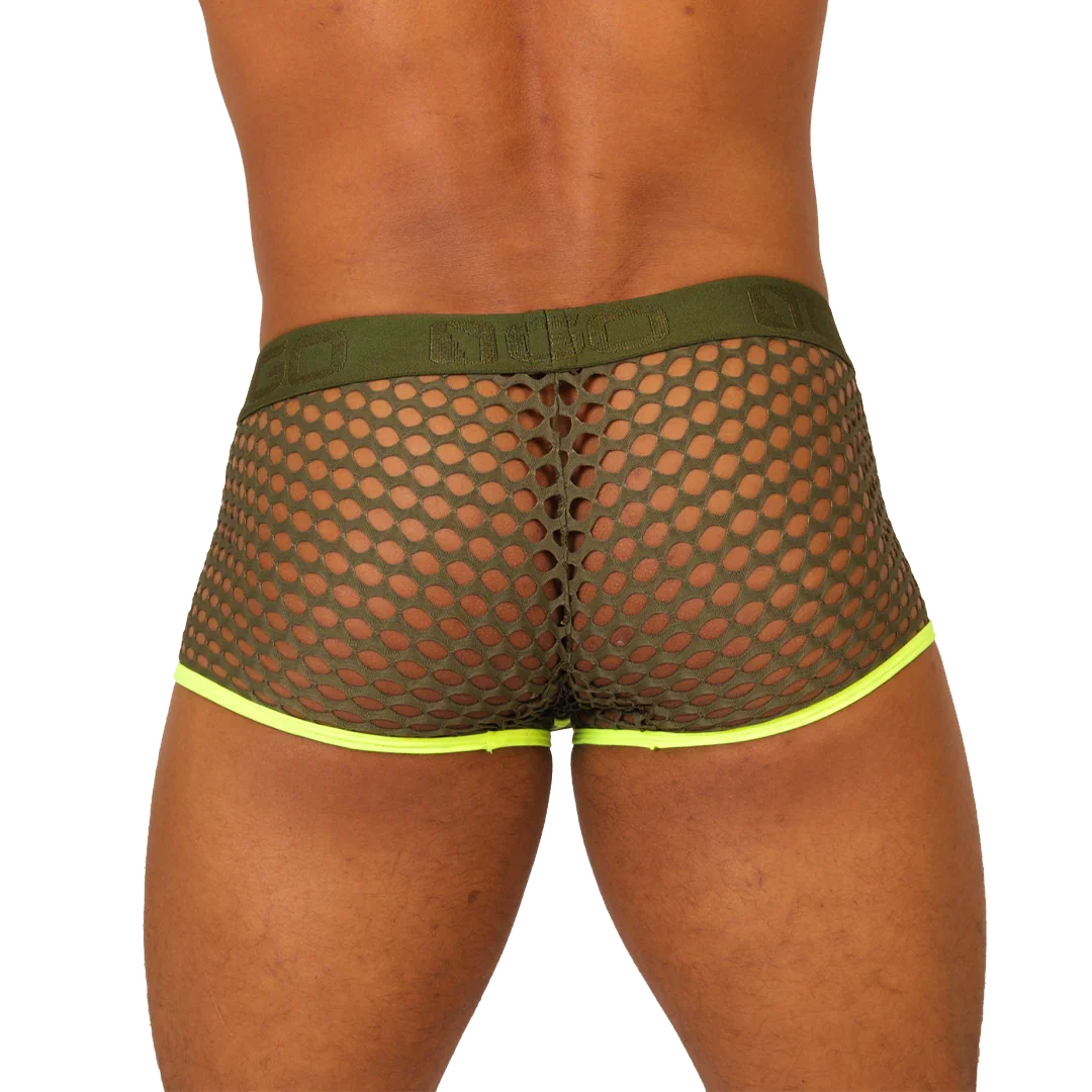 Fresh Yellow Trunk back view by Gigo Underwear