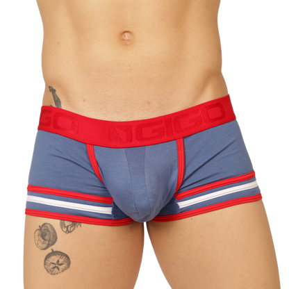 GAROTO BLUE TRUNK - Men's Sport Trunk with Modern Style
