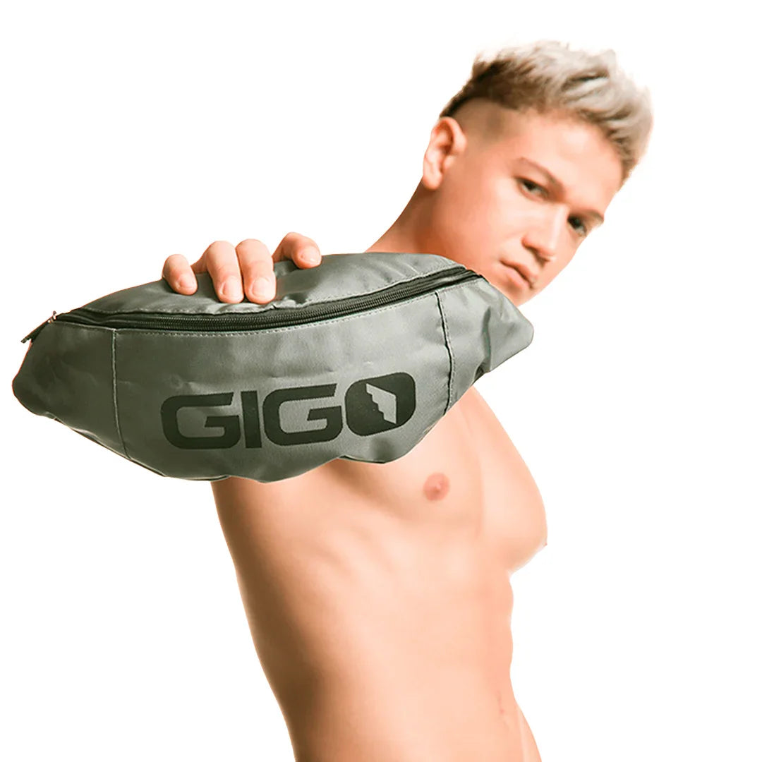 Gigo Gray Waistpack by Gigo Underwear