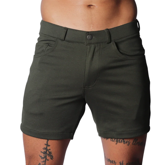 Sunday Green Short by Gigo Underwear