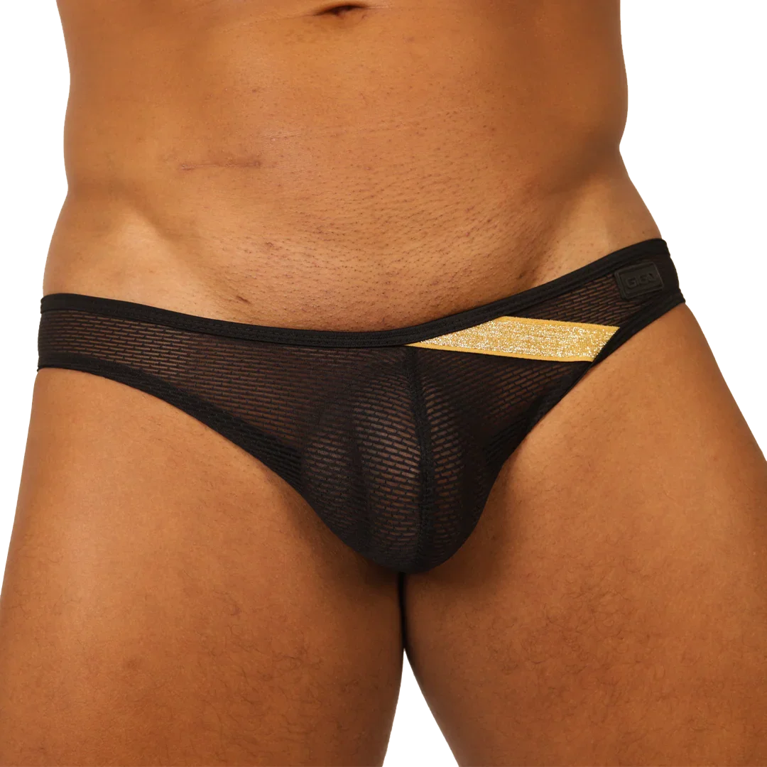 Hit Black Brief by Gigo Underwear