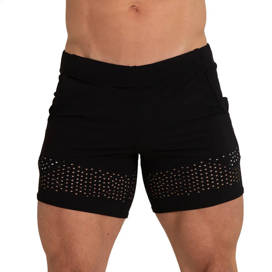 Hole Black Beachwear by Gigo Underwear