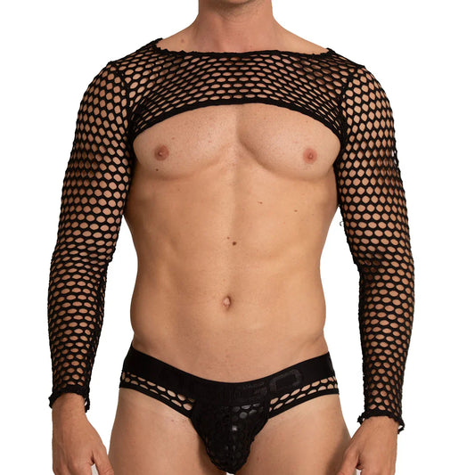 Hole Black Harness by Gigo Underwear