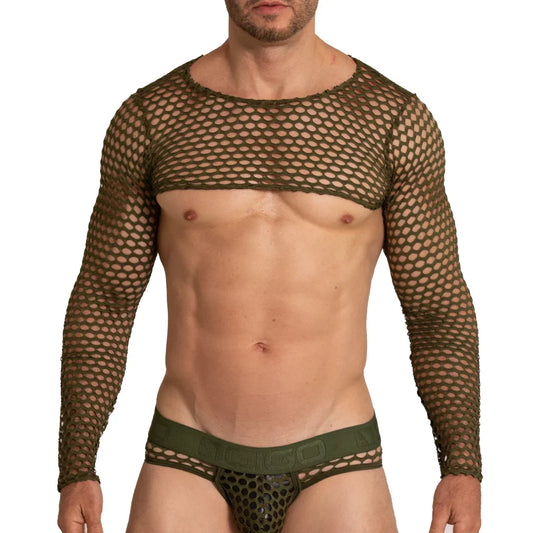 Hole Green Harness by Gigo Underwear