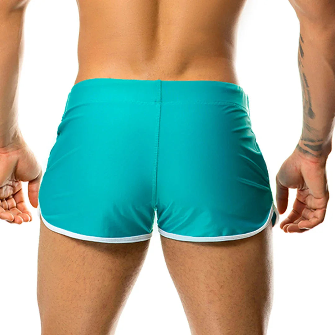 Hotenc Green Beachwear front view by Gigo Underwear
