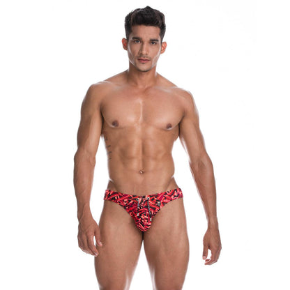 ICE RED SWIM BRIEF - Gigo Underwear & MensWear