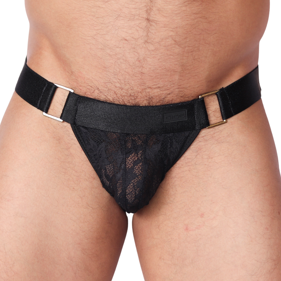 Illusion Black Jockstrap by Gigo Underwear