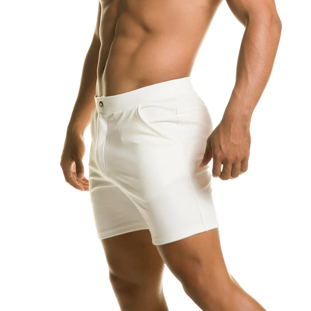 Infaltable White Short by Gigo Underwear