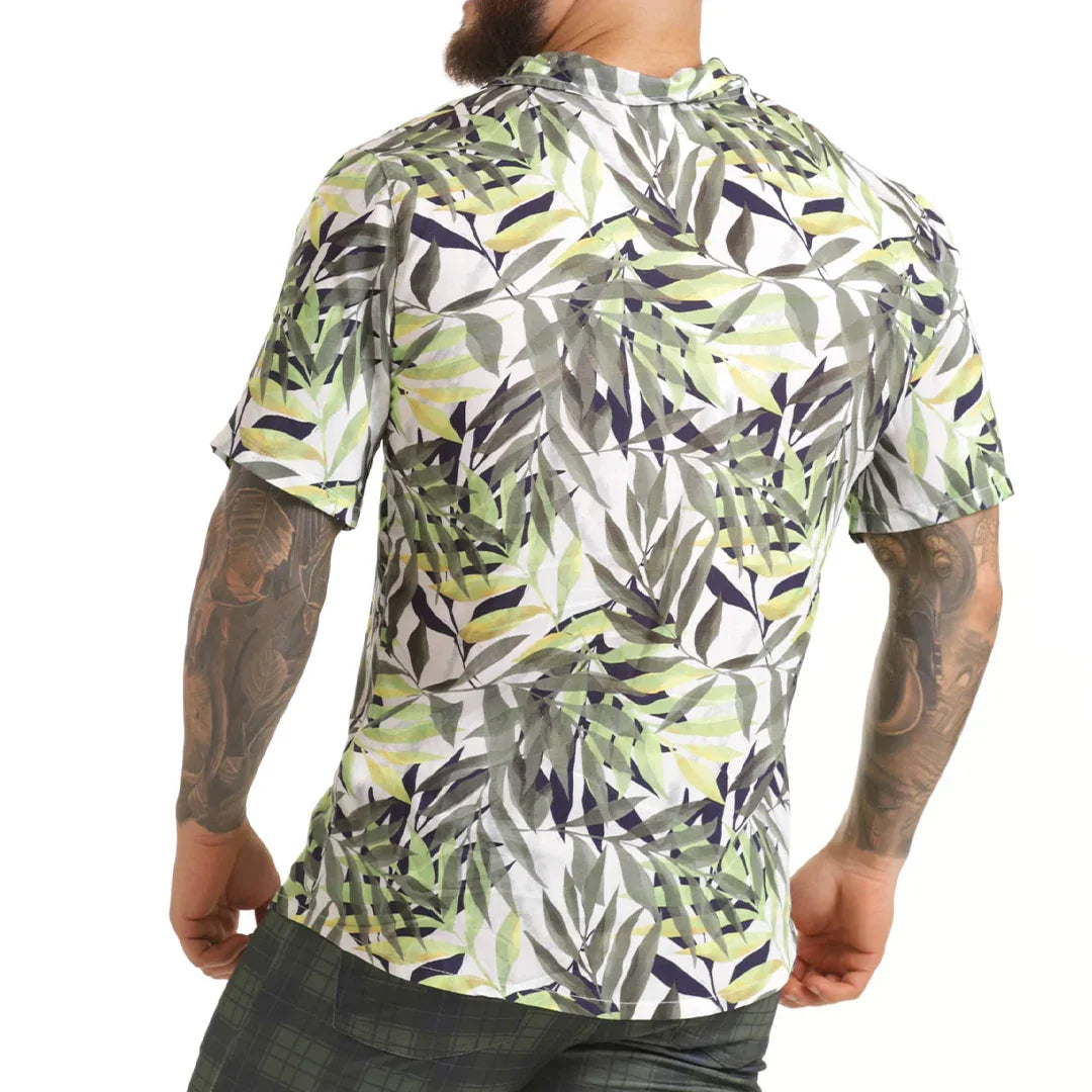 Jungle Shirt back view by Gigo Underwear