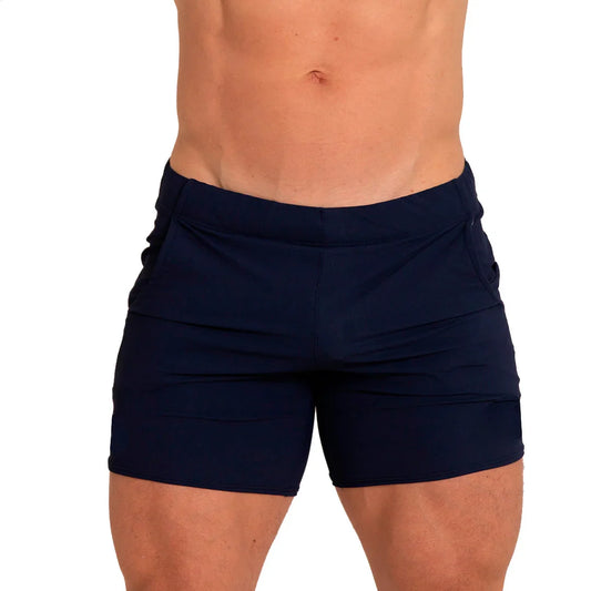 Letters Blue Beachwear by Gigo Underwear