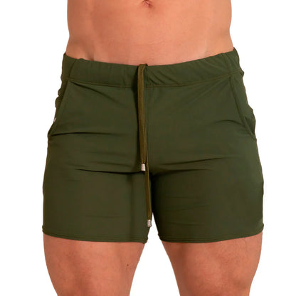 Letters Green Beachwear by Gigo Underwear