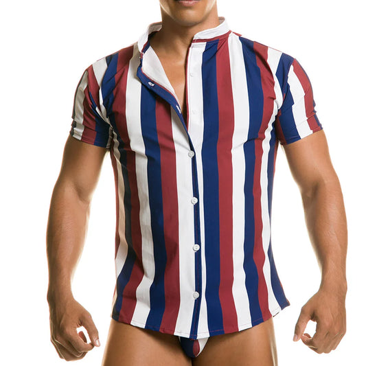 Line Shirt by Gigo Underwear