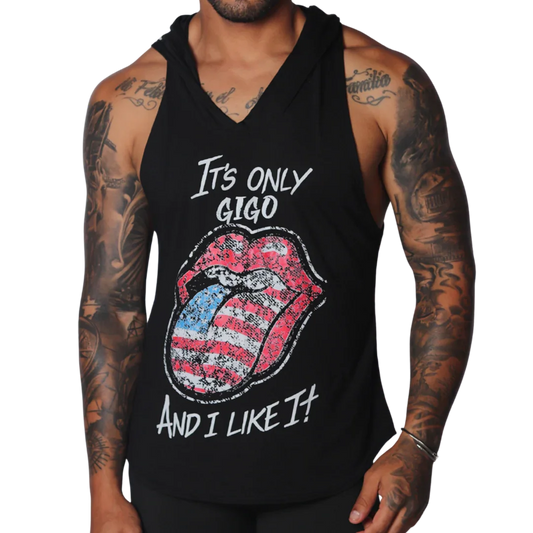 Lips Hoody Tshirt by Gigo Underwear