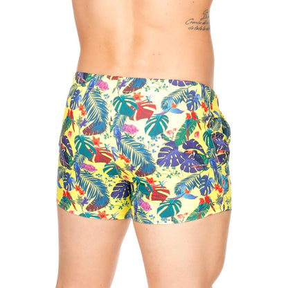 MACAWS YELLOW BEACHWEAR - Gigo Underwear & MensWear