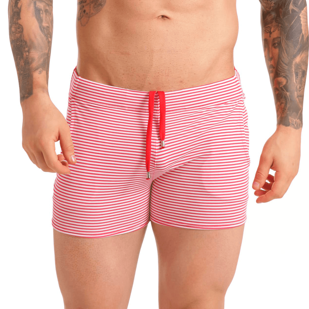 MARINE RED BEACHWEAR - Gigo Underwear & MensWear