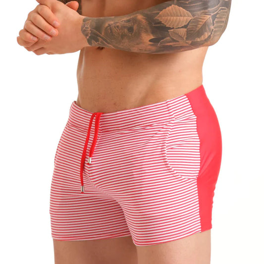 Marine Red Beachwear by Gigo Underwear