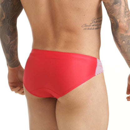 MARINE RED SWIM BRIEF - Gigo Underwear & MensWear