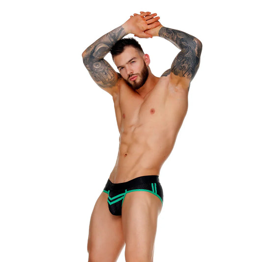 Medieval Green Brief by Gigo Underwear