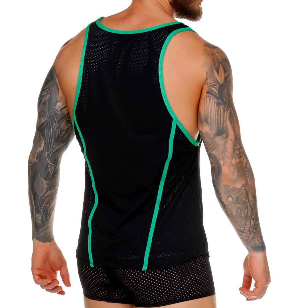 MEDIEVAL GREEN TANK - Gigo Underwear & MensWear