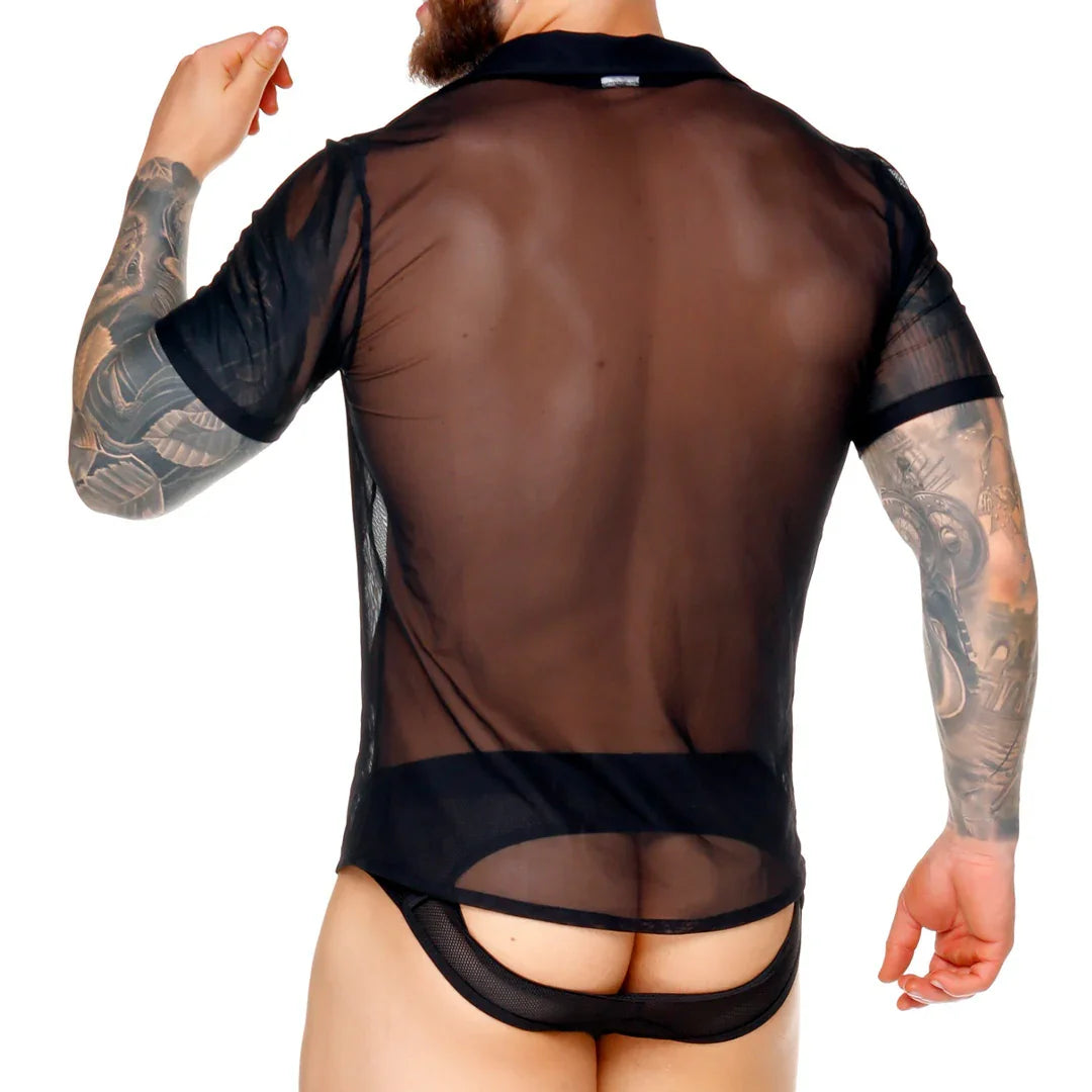 Mediterranean Shirt back view by Gigo Underwear