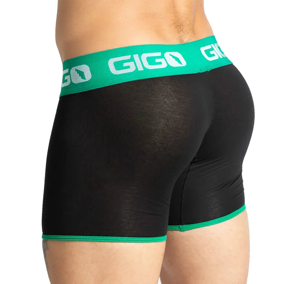 Misty Green Trunk back view by Gigo Underwear