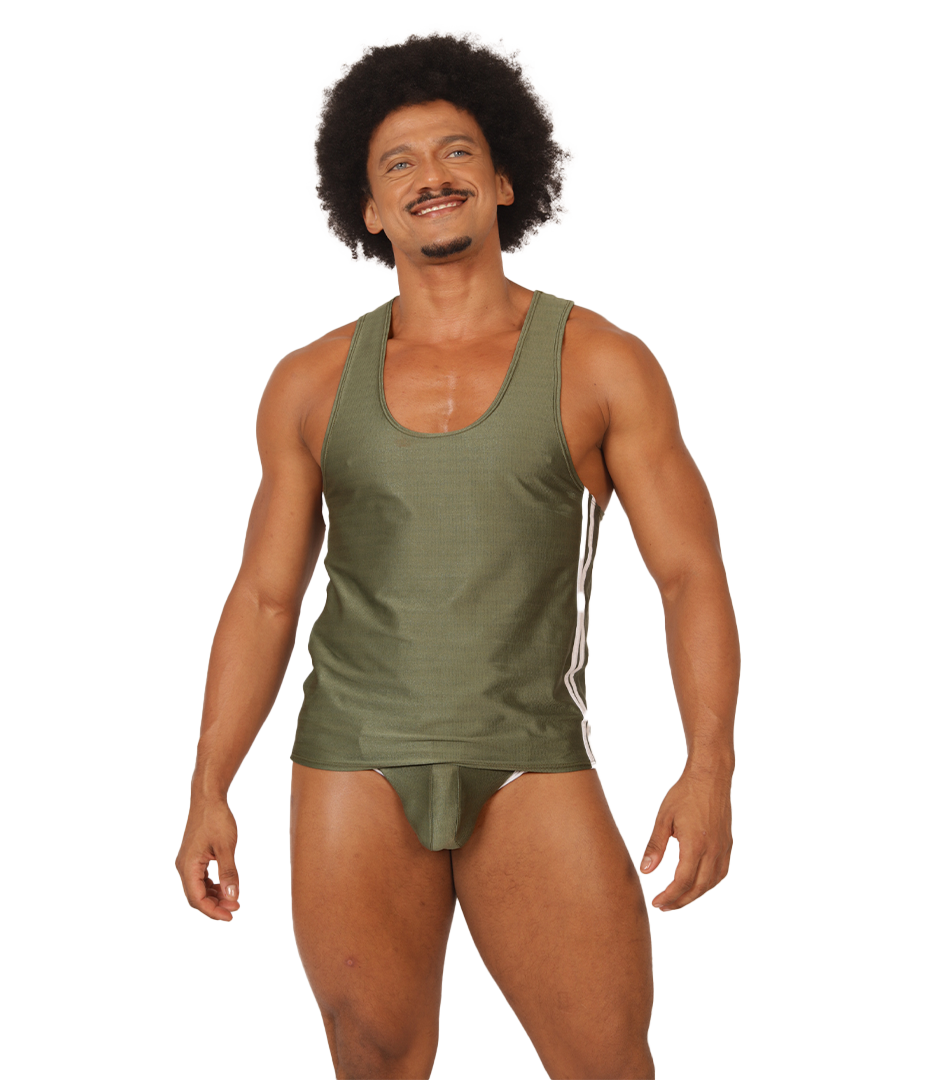 MIX WINE TANK - Men's Sports Tank Top in Trendy Colors