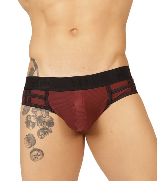 Mix Wine Brief by Gigo Underwear