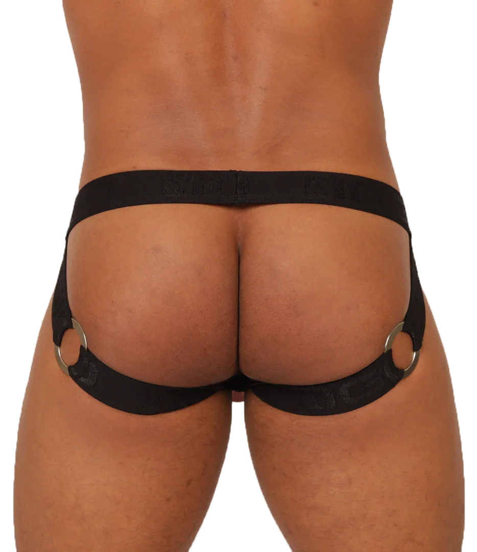 Mix Wine Jockstrap back view by Gigo Underwear