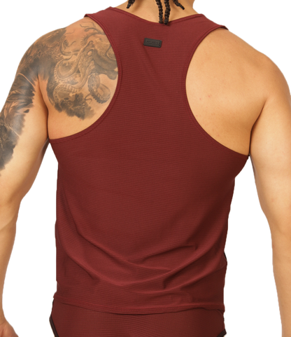 MIX WINE TANK - Men's Sports Tank Top in Trendy Colors