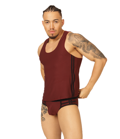 MIX WINE TANK - Men's Sports Tank Top in Trendy Colors