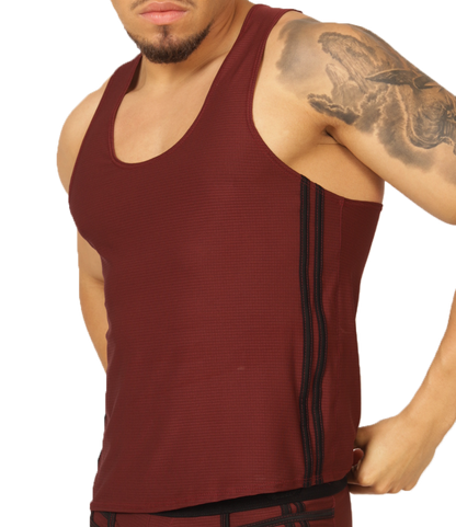 MIX WINE TANK - Men's Sports Tank Top in Trendy Colors