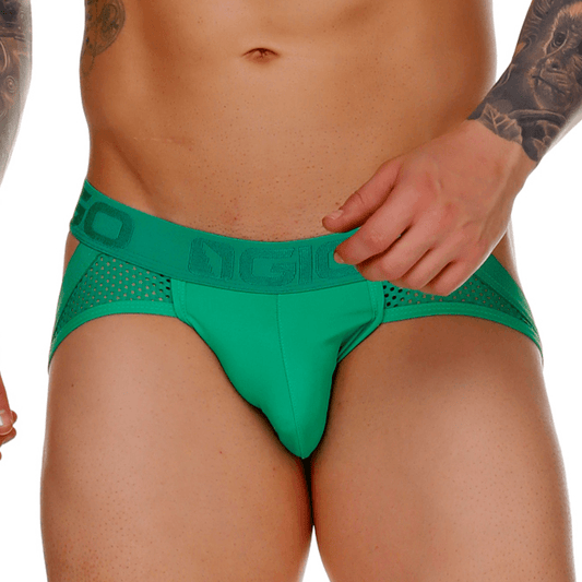 MOROCCO GREEN BRIEF JOCKSTRAP - Gigo Underwear & MensWear
