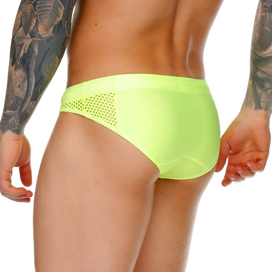 Morocco Yellow Swim Brief by Gigo Underwear