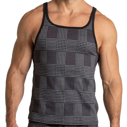 MOUNTAIN BLACK TANK - Gigo Underwear & MensWear