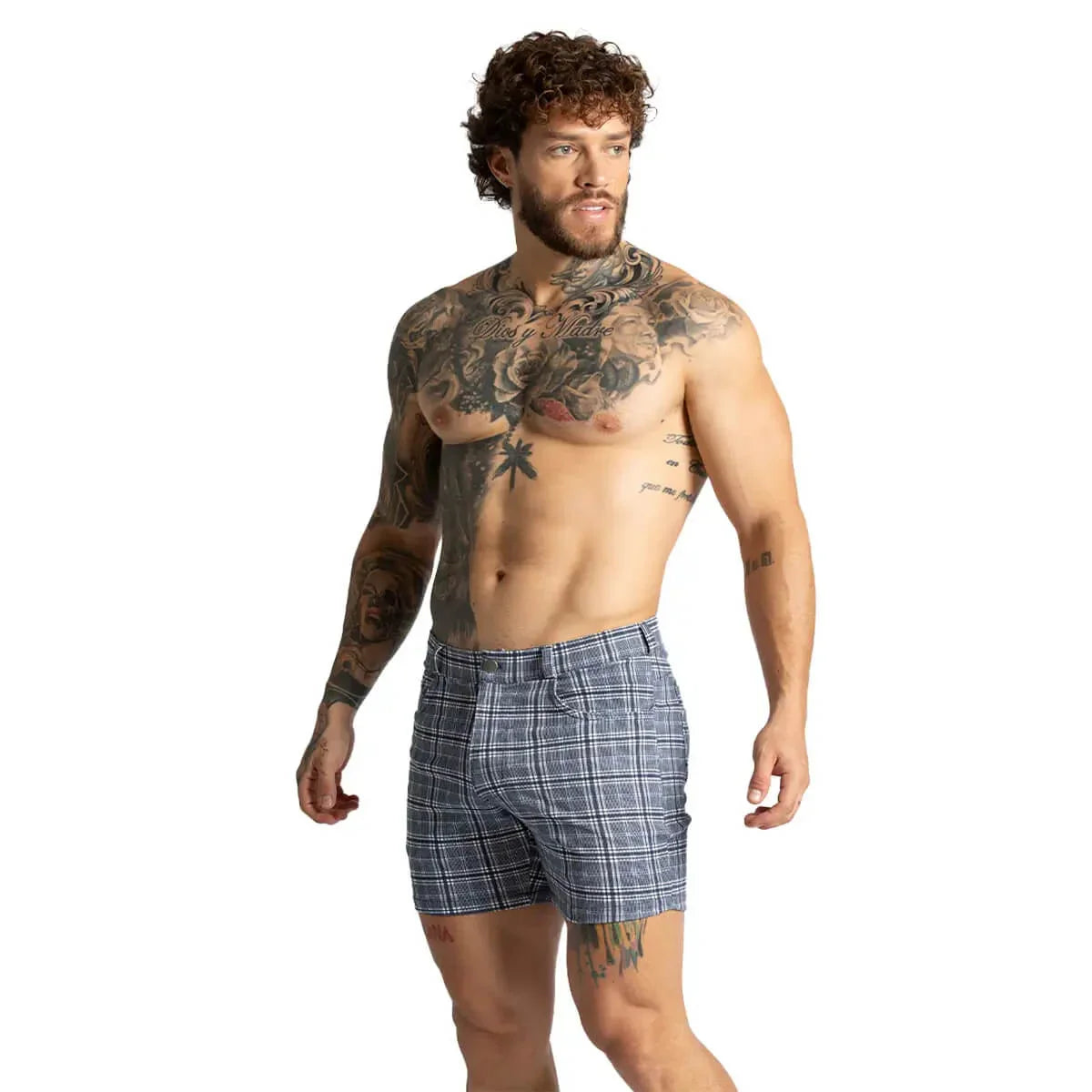 Mountain Square Short on model by Gigo Underwear