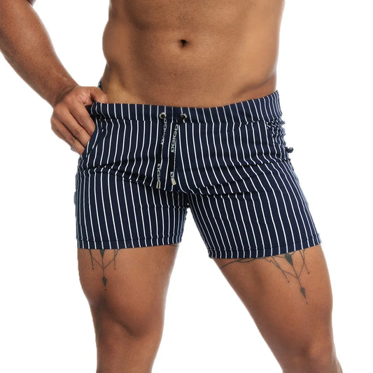 Naval Blue Beachwear by Gigo Underwear