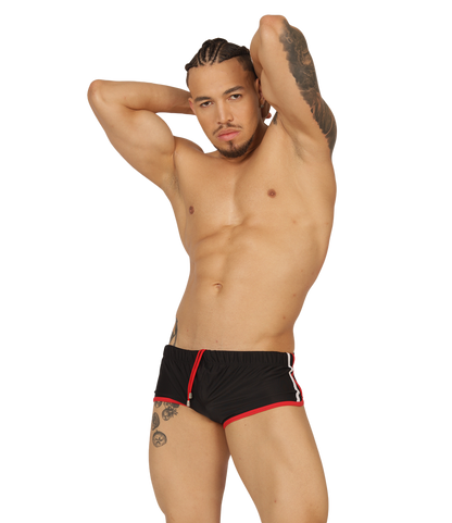 NICE BLACK SWIM TRUNK - Men's Sport Trunk with Modern Style