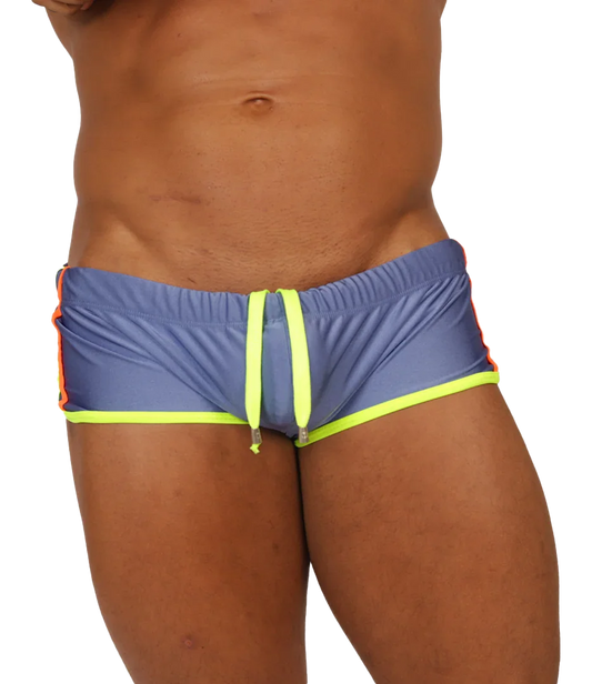 Nice Blue Swim Trunk by Gigo Underwear