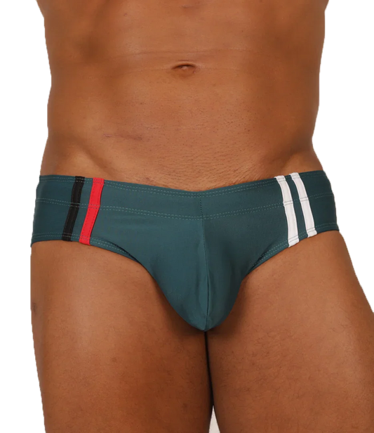 Nice Green Swimbrief by Gigo Underwear