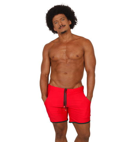 NICE RED BEACHWEAR - Gigo Underwear New Collection