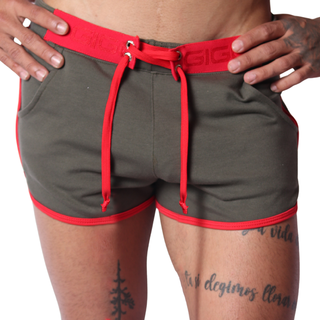 Nafts Green Shorts by Gigo Underwear