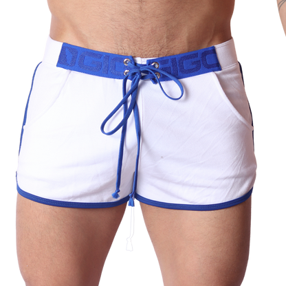 Nafts White Shorts by Gigo Underwear