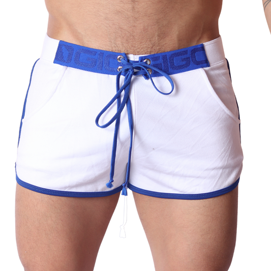 Nafts White Shorts by Gigo Underwear