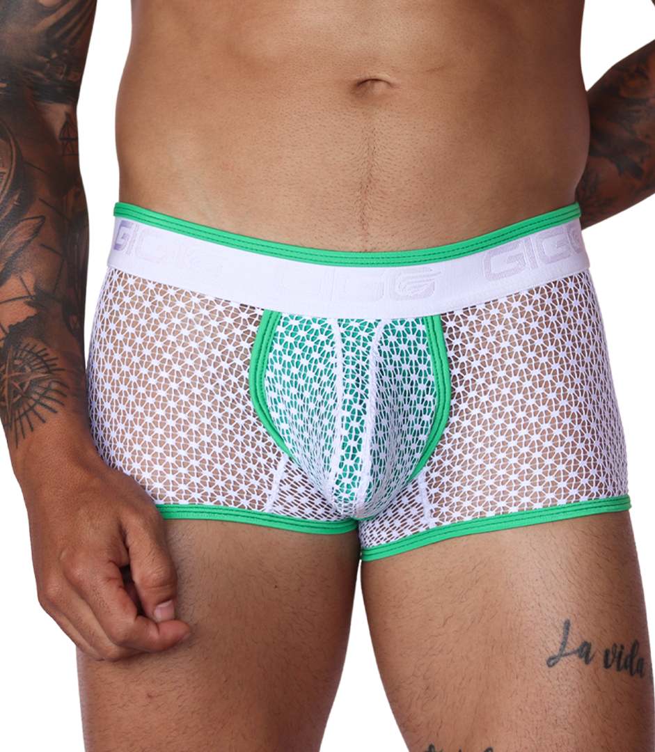 Net Green Trunk by Gigo Underwear