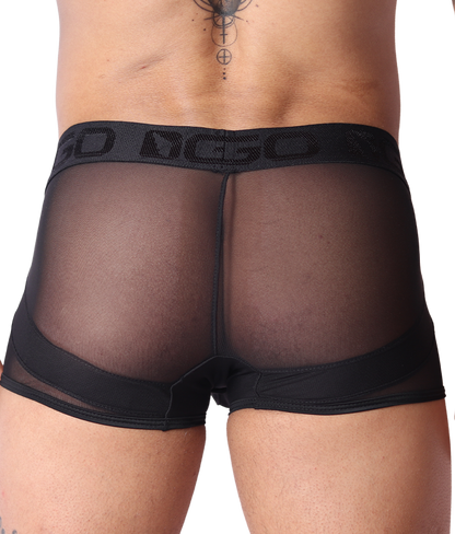 Panel Black Trunk back view by Gigo Underwear