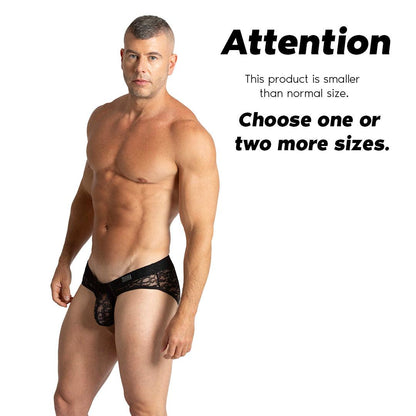 PARADISE BLACK BRIEF - Gigo Underwear & MensWear