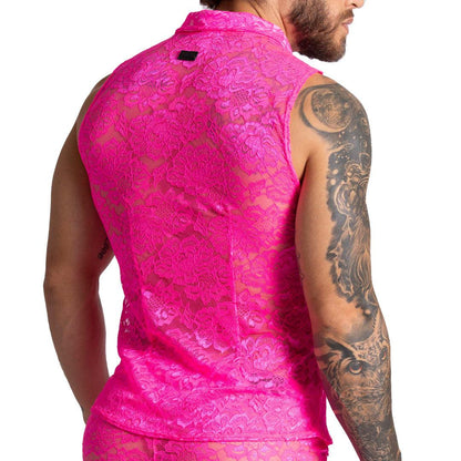 PARADISE FUCSHIA SHIRT - Gigo Underwear & MensWear